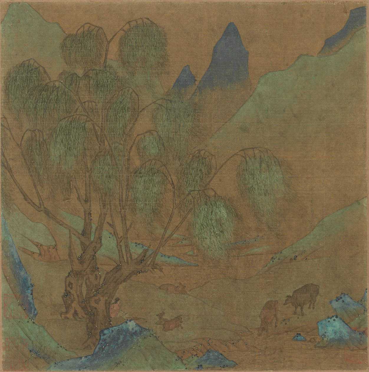 田園風景 作： 無名の画家
