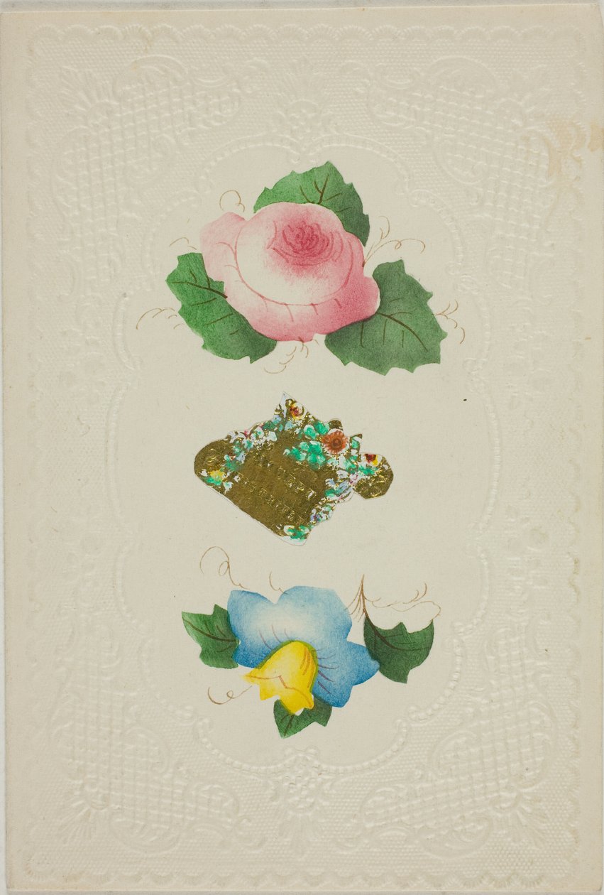 このトライフルを受け取って（バレンタイン） 作： 無名の画家