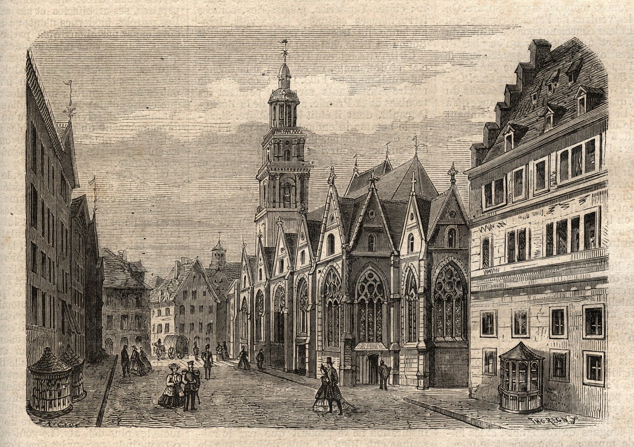 Aegidienkirche (Hannover) ドイツ - ハノーファー 第二次世界大戦中に破壊されたAegidien教会 - ハノーファー - Aegidienkirche - "Illustrous People