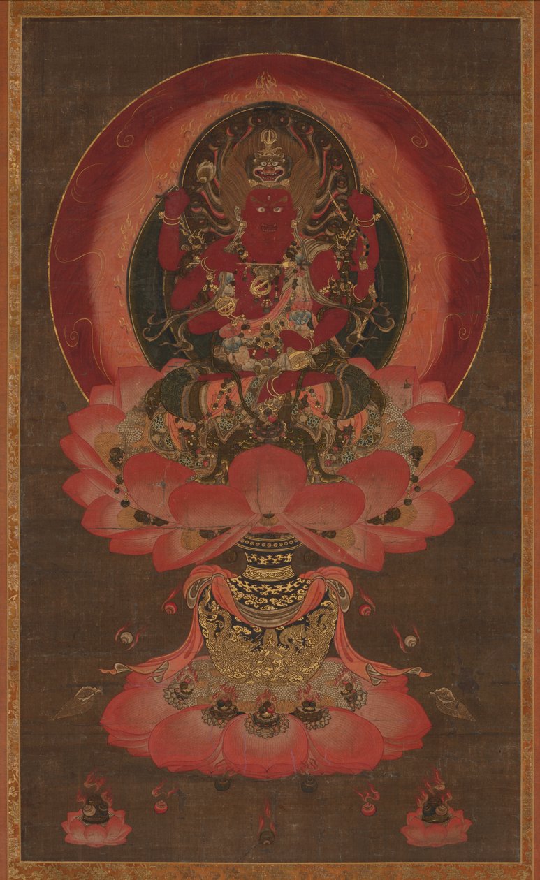 愛染明王 作： 無名の画家