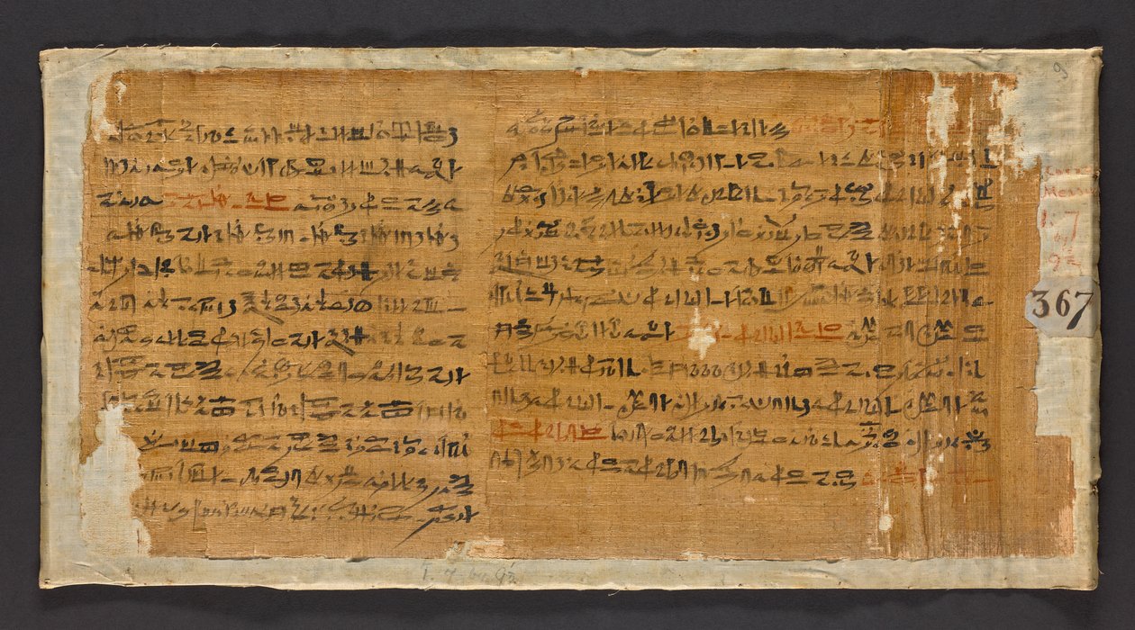 死者の書 ネスムートのパピルス 作： 無名の画家