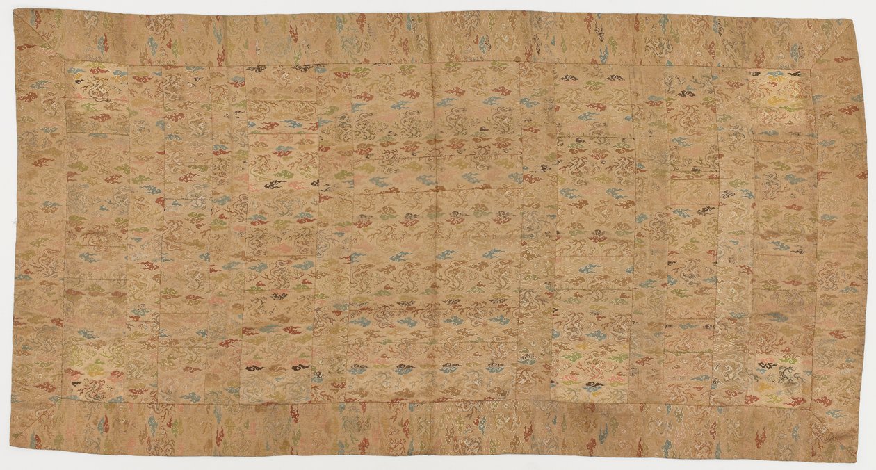 ブロケード、シルク。 パッチを当てた僧侶の法衣。 けさ 作： 無名の画家