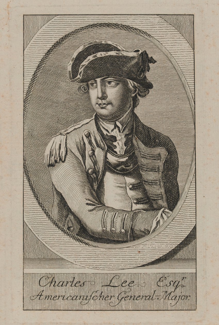 Charles Lee Esqr.アメリカの少将 作： 無名の画家