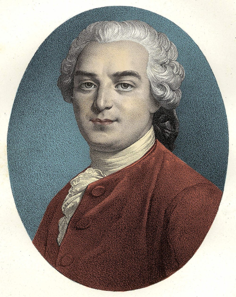 Charles Pinot Duclos (1704-1772) フランスの小説家、道徳家 作： 無名の画家
