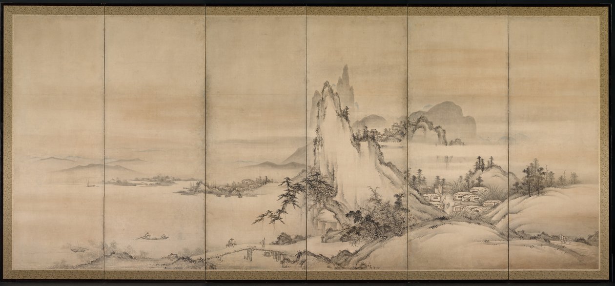 中国の風景 作： 無名の画家