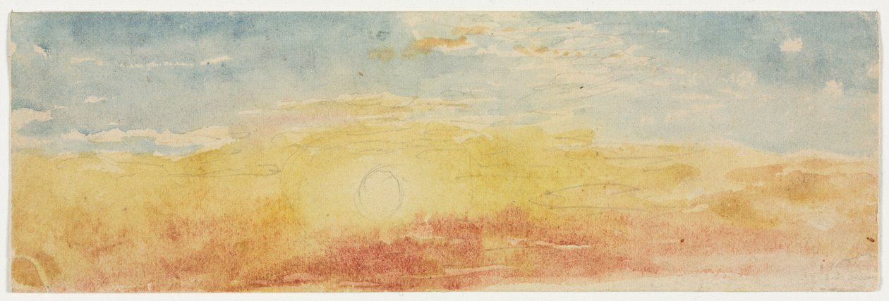 雲の研究 作： 無名の画家