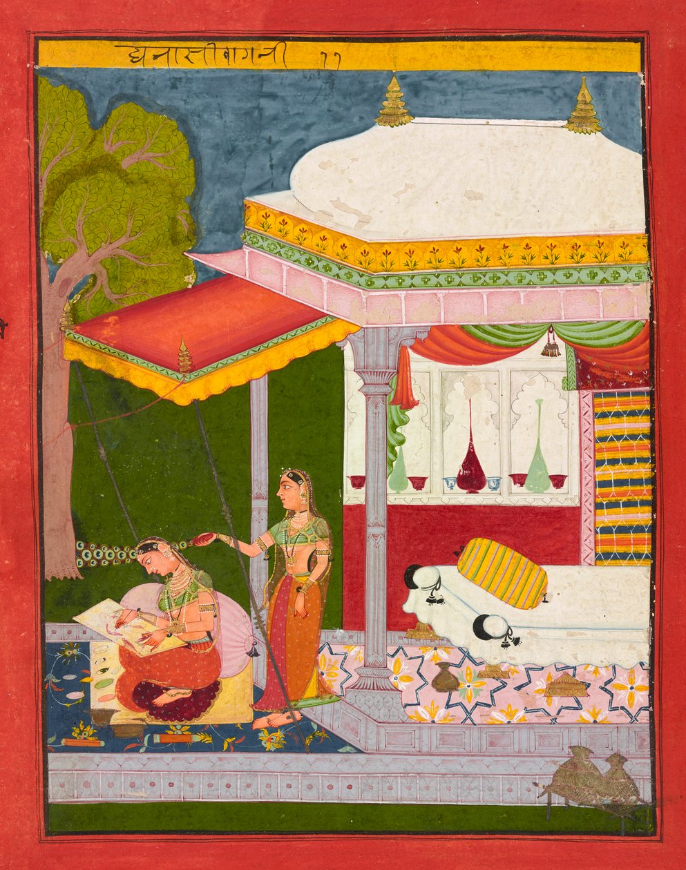 Dhanashree Ragini 作： 無名の画家