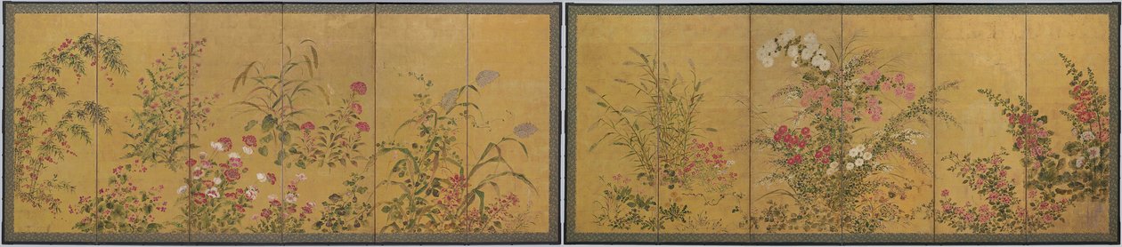 四季の花 作： 無名の画家