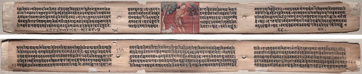 Folio 115、Gandavyuha-sutra (最高配列の経典) より 作： 無名の画家
