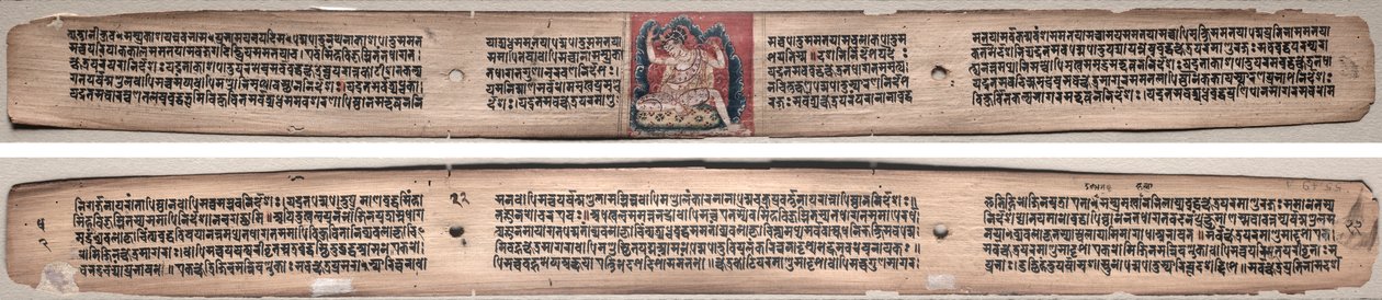 Folio 22、Gandavyuha-sutra (最高配列の経典) より 作： 無名の画家