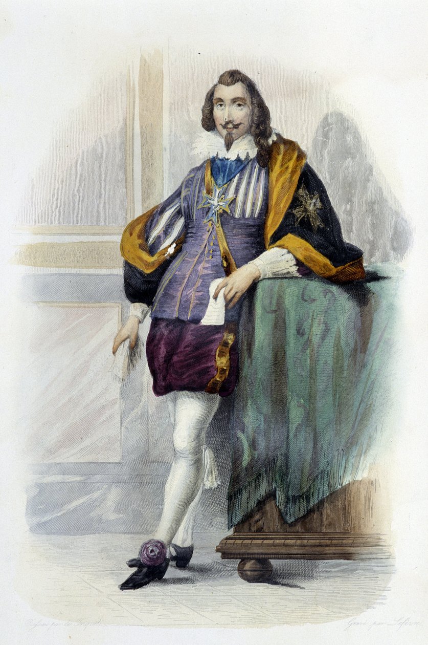 フランソワ・ド・バソンピエール（バソンピエール侯爵）（1579-1646）-「Le Plutarque francais」にて 作： 無名の画家