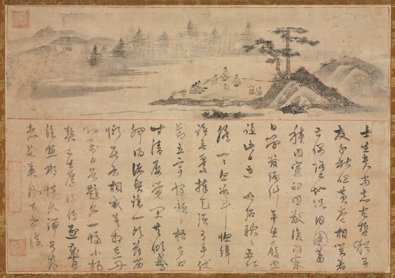 検閲官のメンバーの集まり 作： 無名の画家