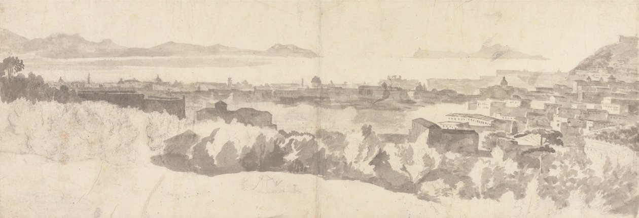 Vista geral de Nápoles 作： 無名の画家