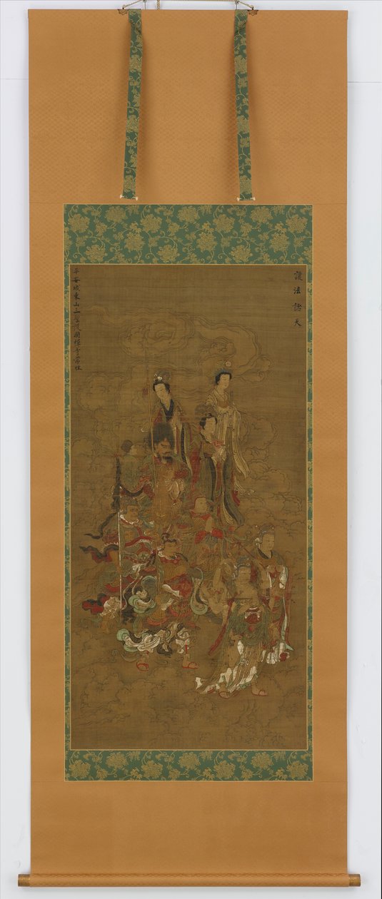 天上の存在のグループ 作： 無名の画家
