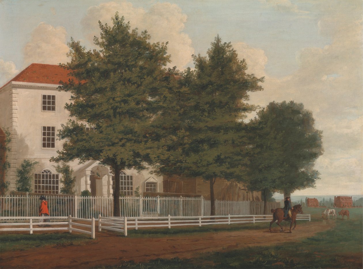 Casa em um comum 作： 無名の画家
