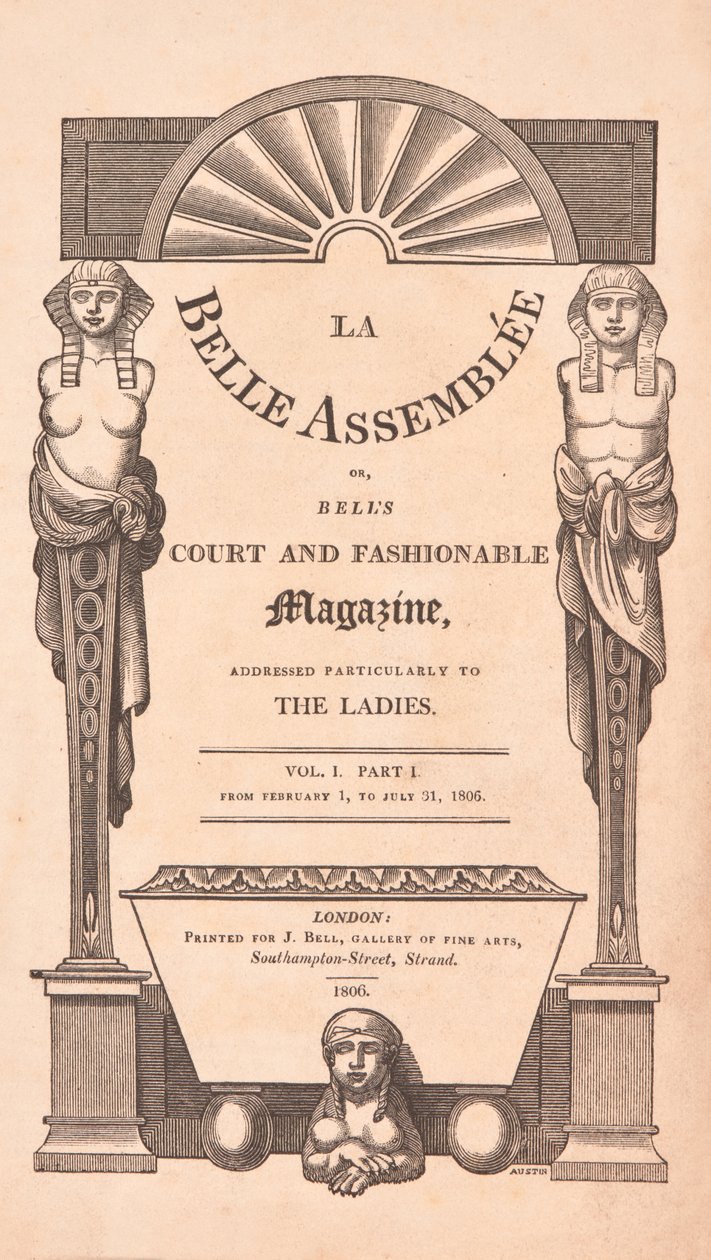 The Beautiful Assembly, página de rosto 作： 無名の画家