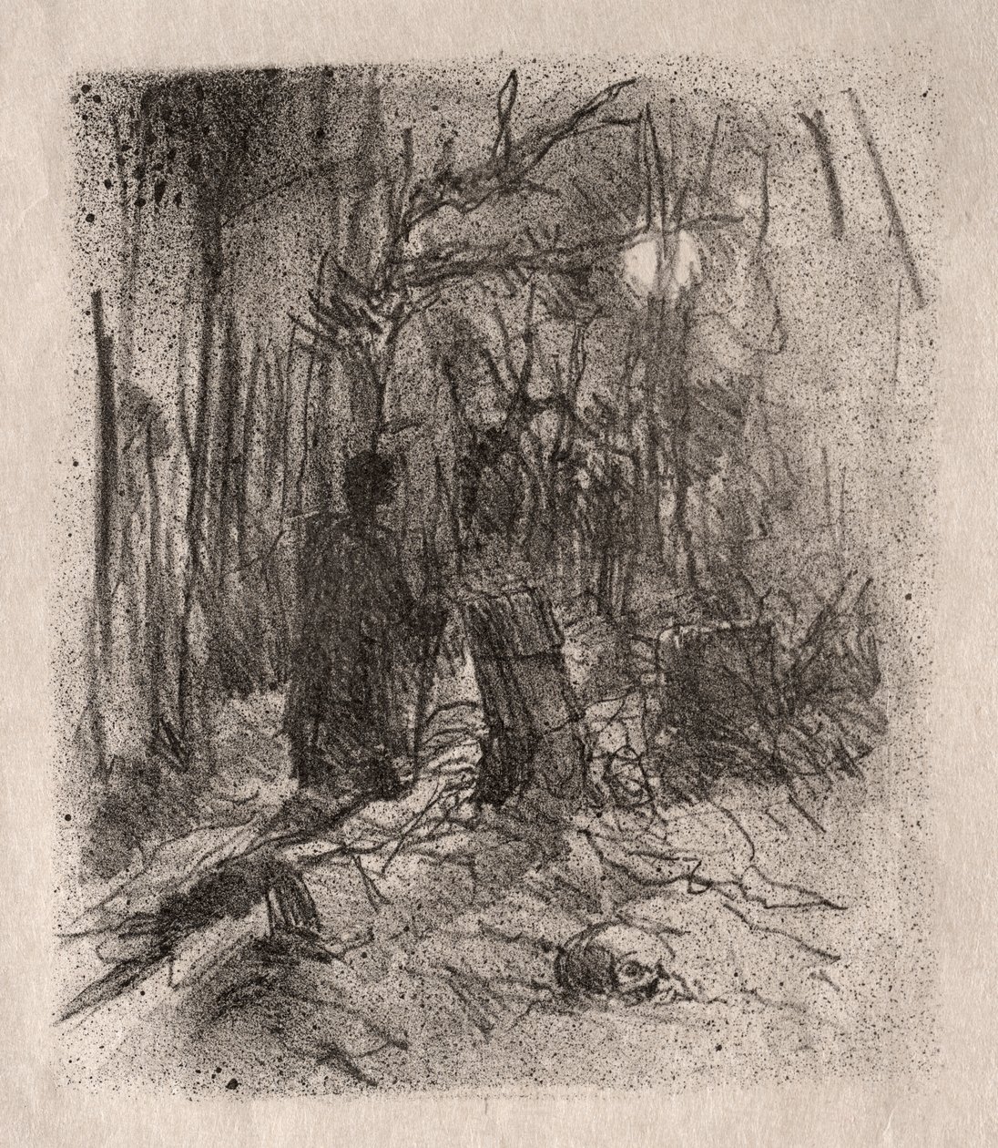 バスク墓地 作： 無名の画家