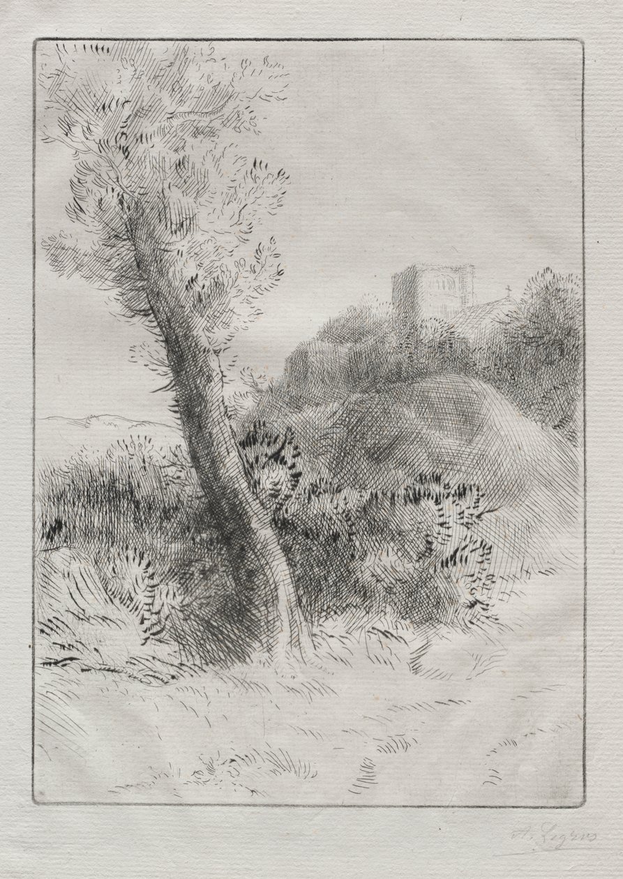 風景 作： 無名の画家