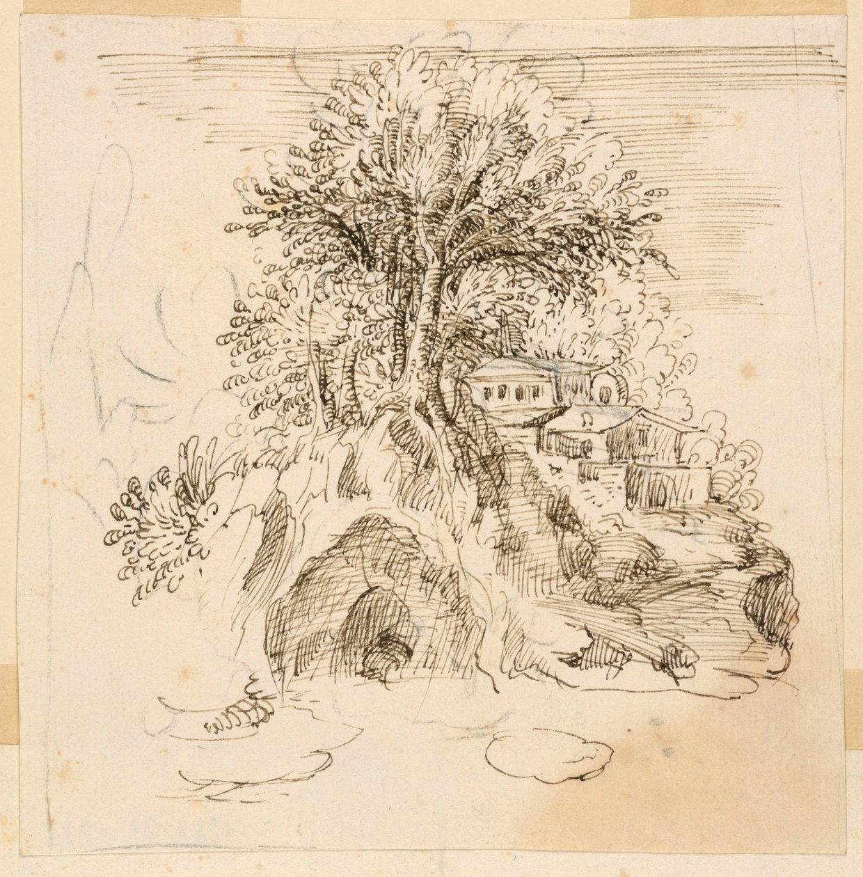 風景 作： 無名の画家