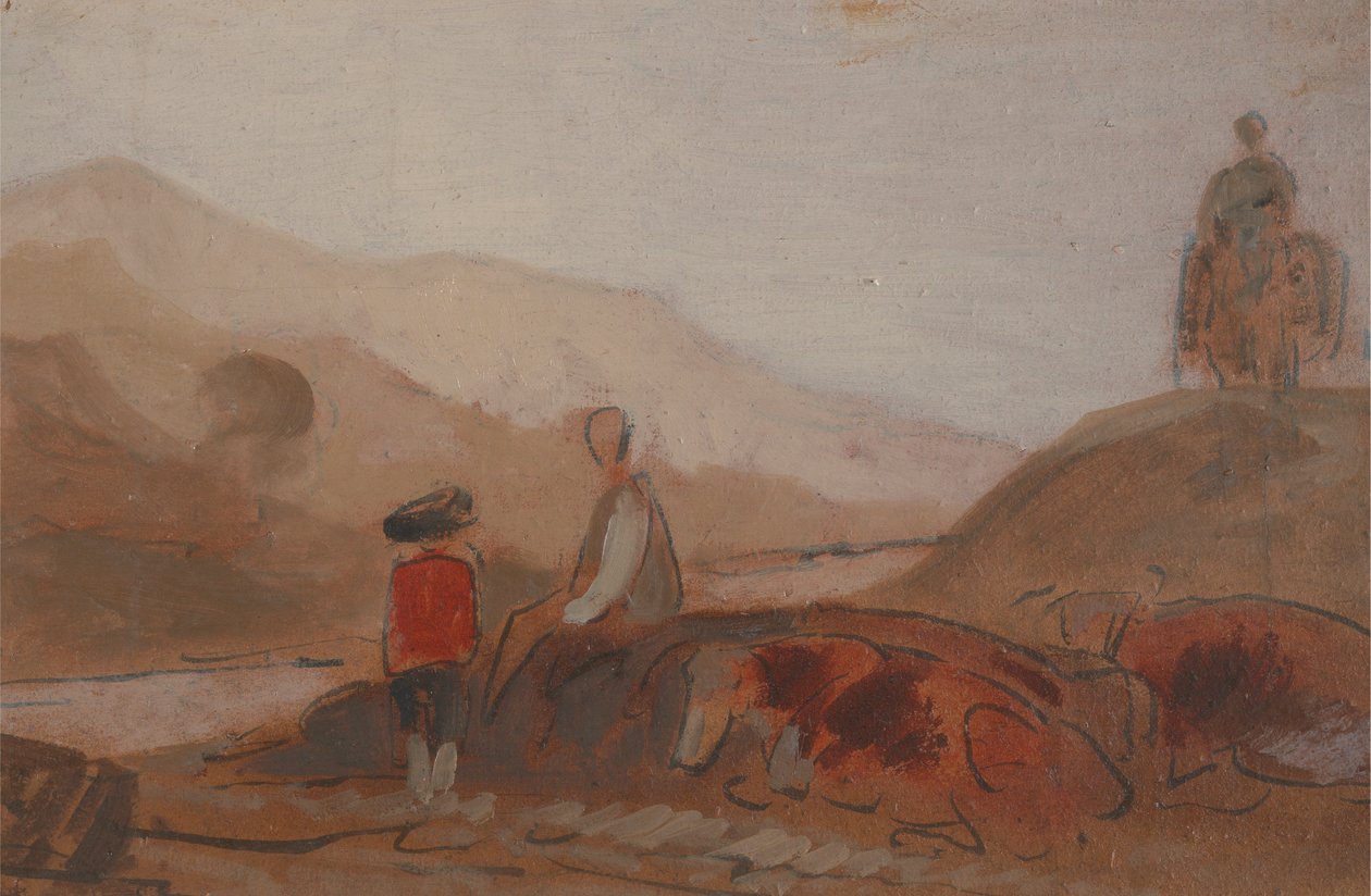 Mountainous Landscape with Figures by a Lake   1433202   ja       japanese Successfully Translated  Original: Science fiction illustration (science fiction): study of the face of an alien or alien (alien or alien) from the planet Mars to the conquest of sp 作： 無名の画家