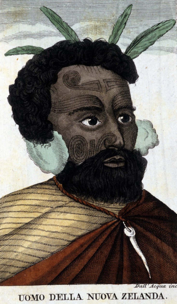 先住民の肖像画