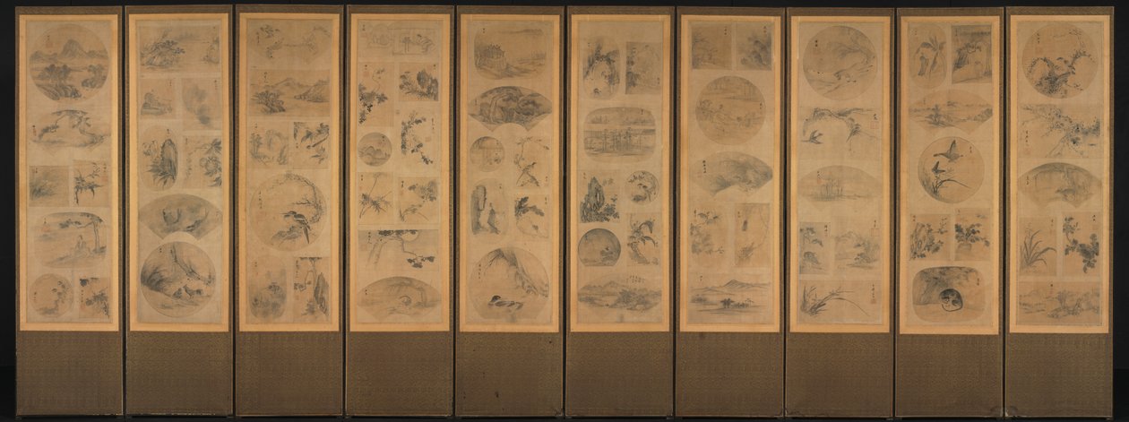 百題絵 作： 無名の画家