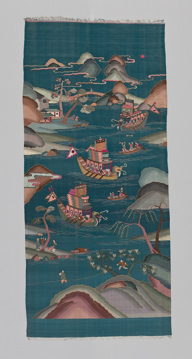 パネル（ファブリック） 作： 無名の画家