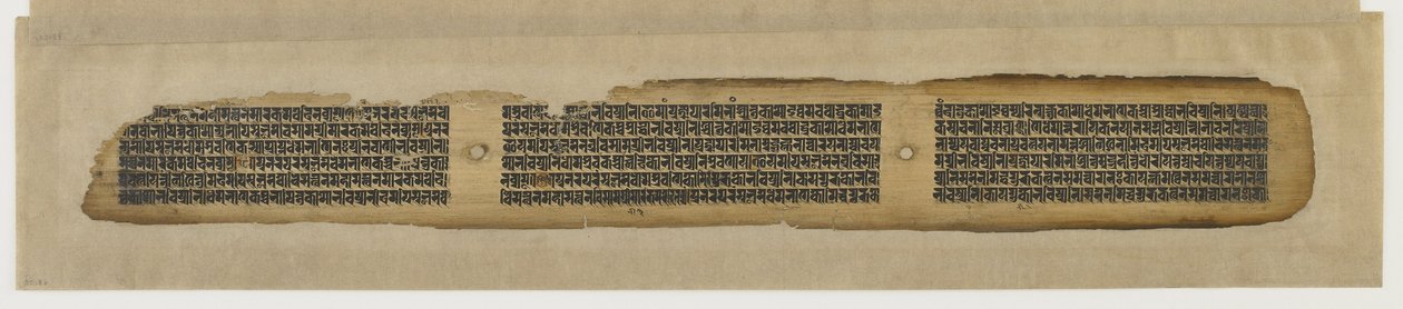 プラグナパラミタ写本からのブッダの涅槃 作： 無名の画家