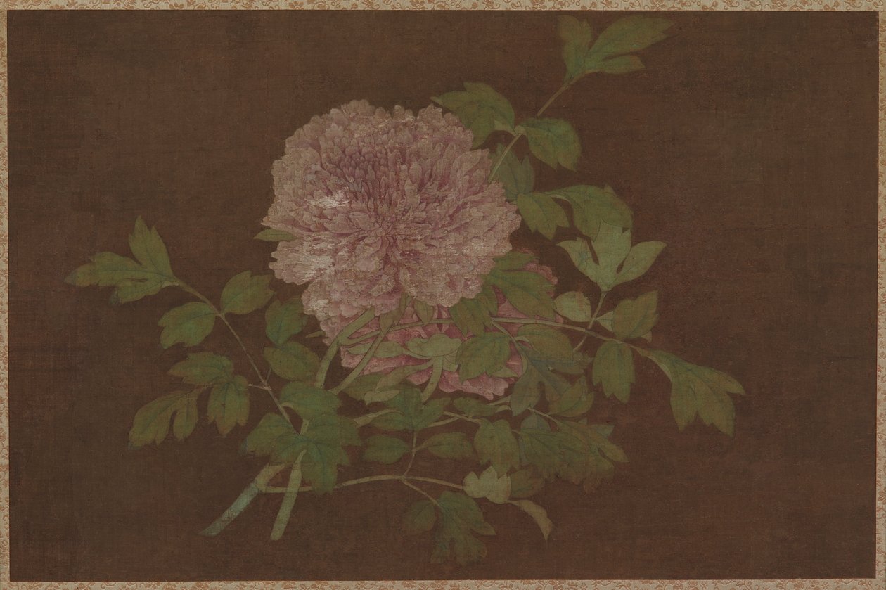 牡丹 作： 無名の画家