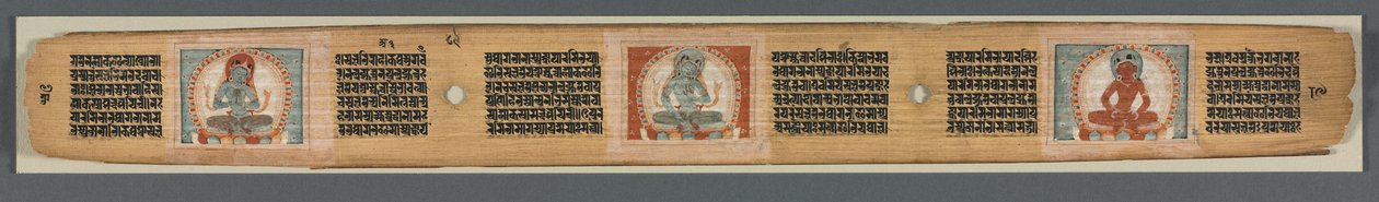 8000 行の知恵の完成: Ashtasahasrika Prajnaparamita 作： 無名の画家