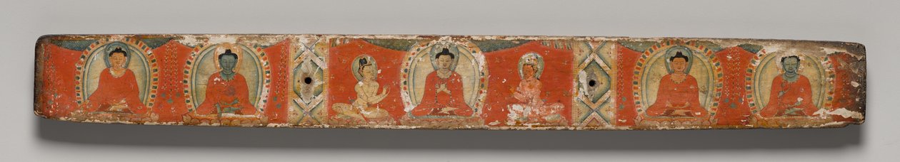 八千行の智慧の完成：アシュタサハスリカ般若：上表紙 作： 無名の画家