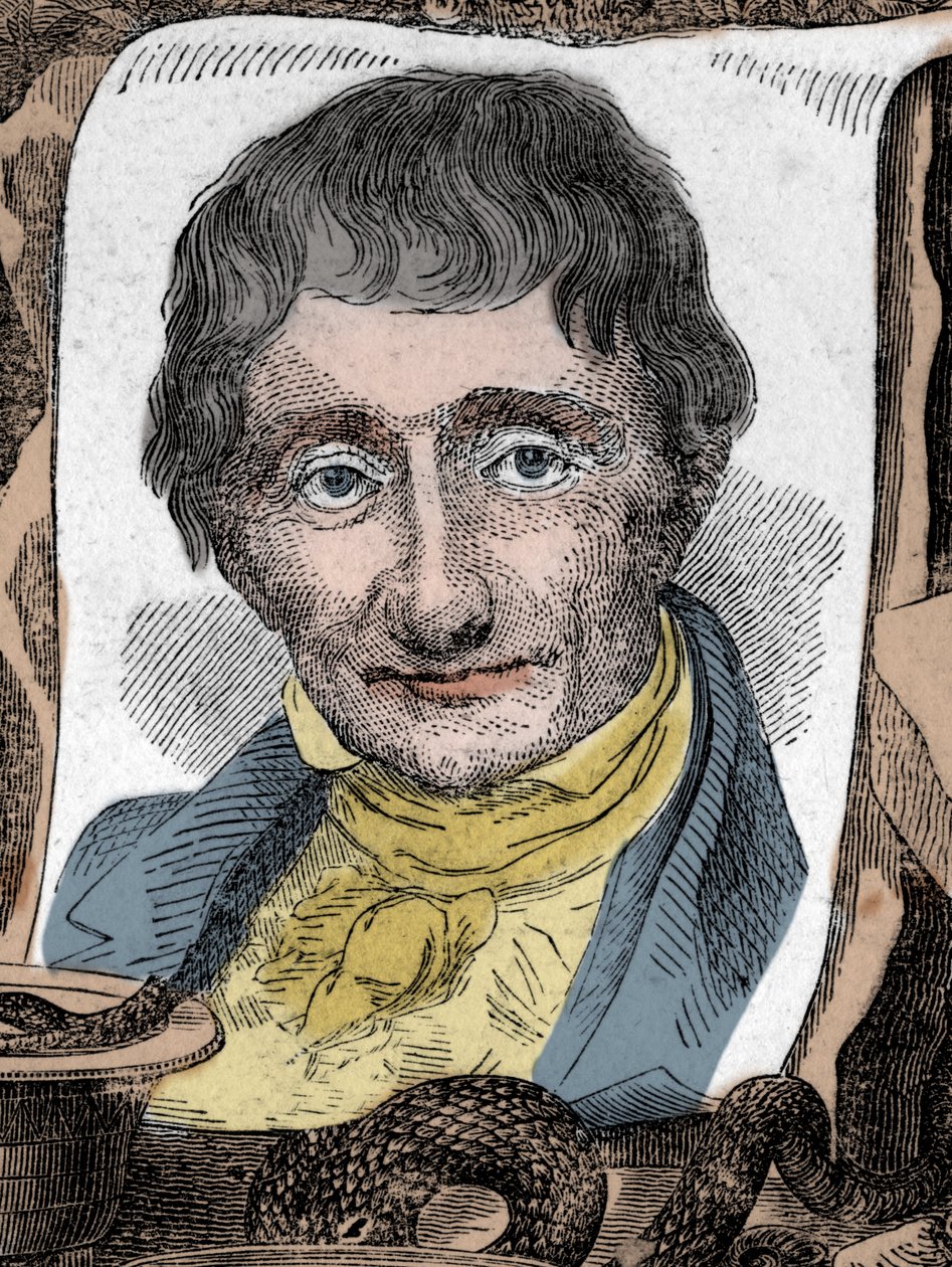 Alexandre Brongniart (1770 - 1847) フランスの科学者の肖像。 作： 無名の画家