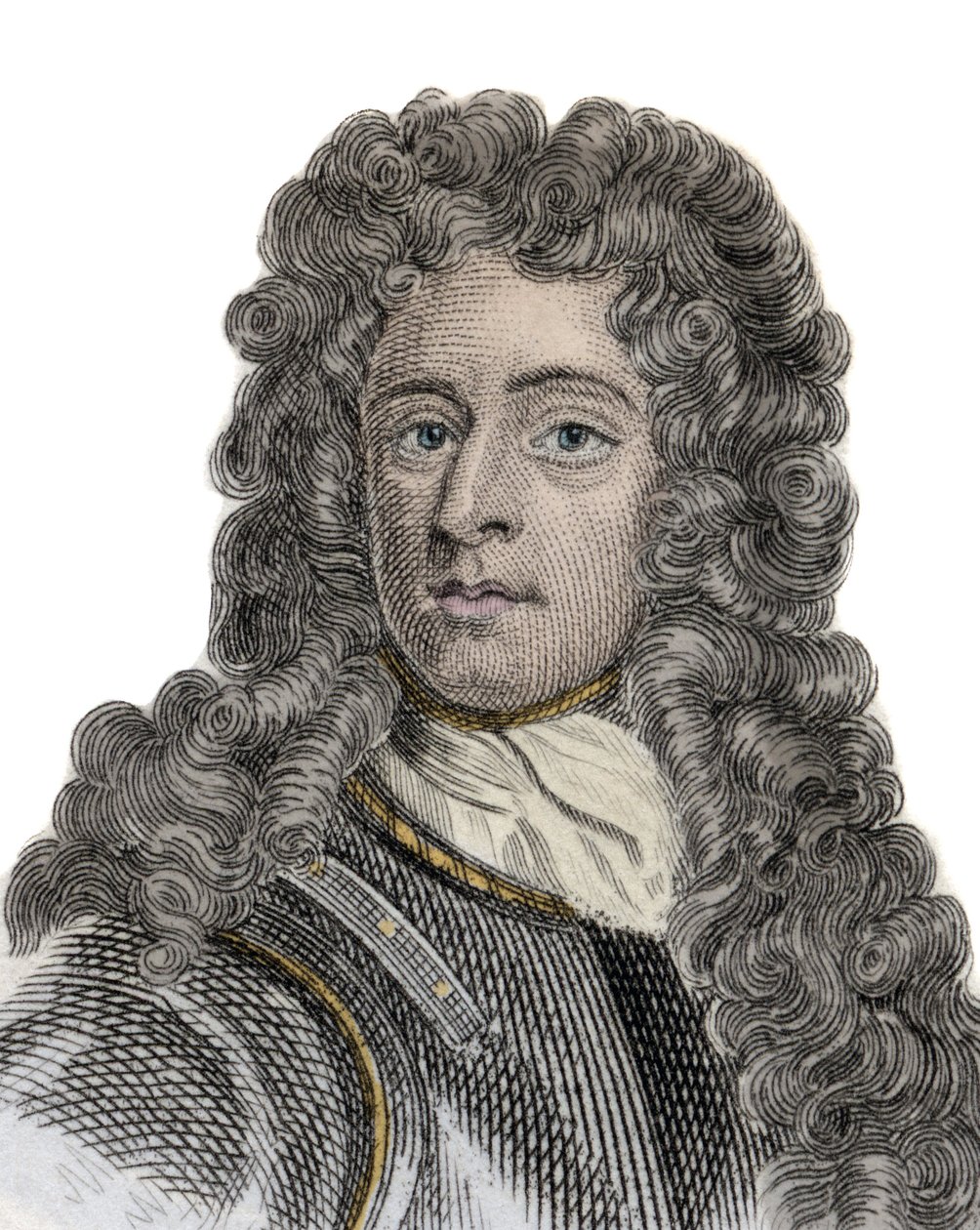 アーサー・ハーバート（1647-1716）、トリントン伯爵、提督、英国の政治家の肖像。19世紀のエングレーヴィング。 作： 無名の画家