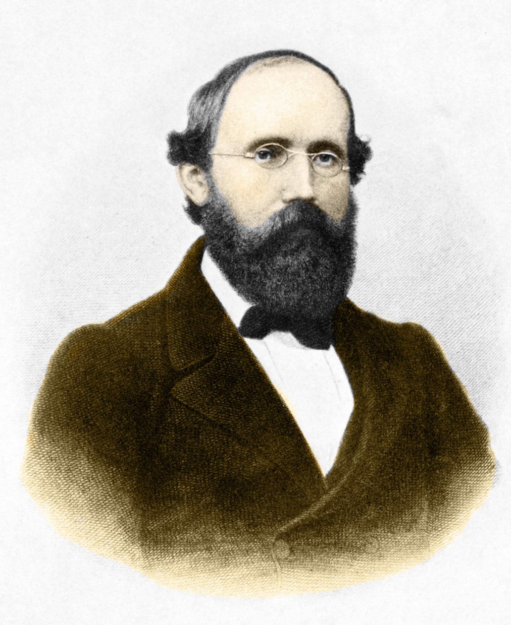 ベルンハルト・リーマン(1826-1866.)の肖像 ドイツの数学者 作： 無名の画家