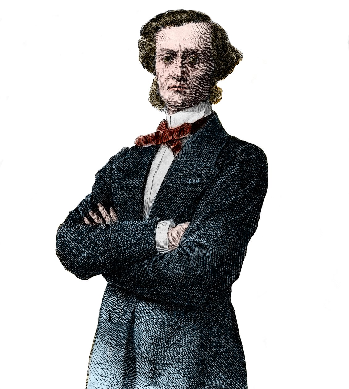 フランスの政治家で、内務大臣（1868年）を務めたアーネスト・ピナール（1822～1909年）の肖像。 作： 無名の画家