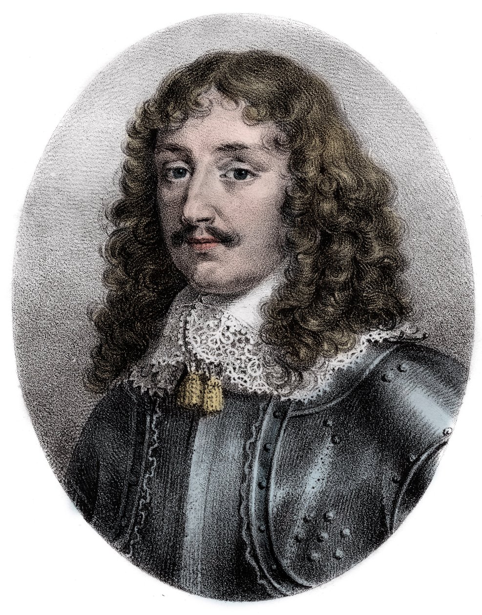 マルシヤック公フランソワ6世（1613-1680）、フランスの作家の肖像 - Portrait du duc Francois de la Rochefoucauld (1613-1680), French writer - 。 作： 無名の画家
