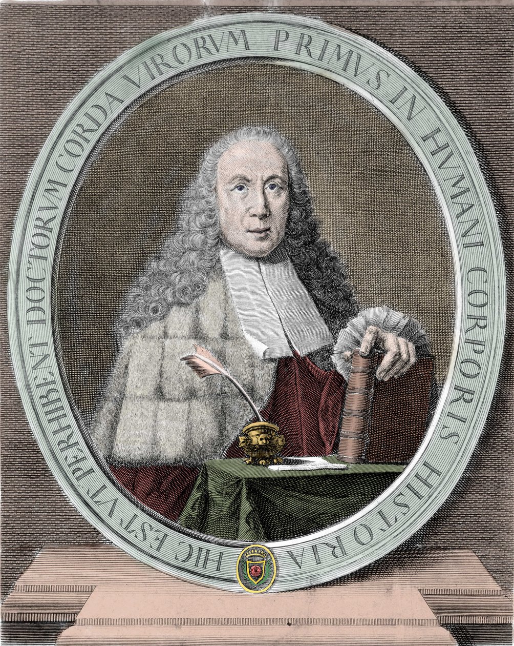 ジョバンニ・バッティスタ・モルガーニ（1682-1771）の肖像 イタリアの医師・解剖学者。ミラネーゼ． 作： 無名の画家