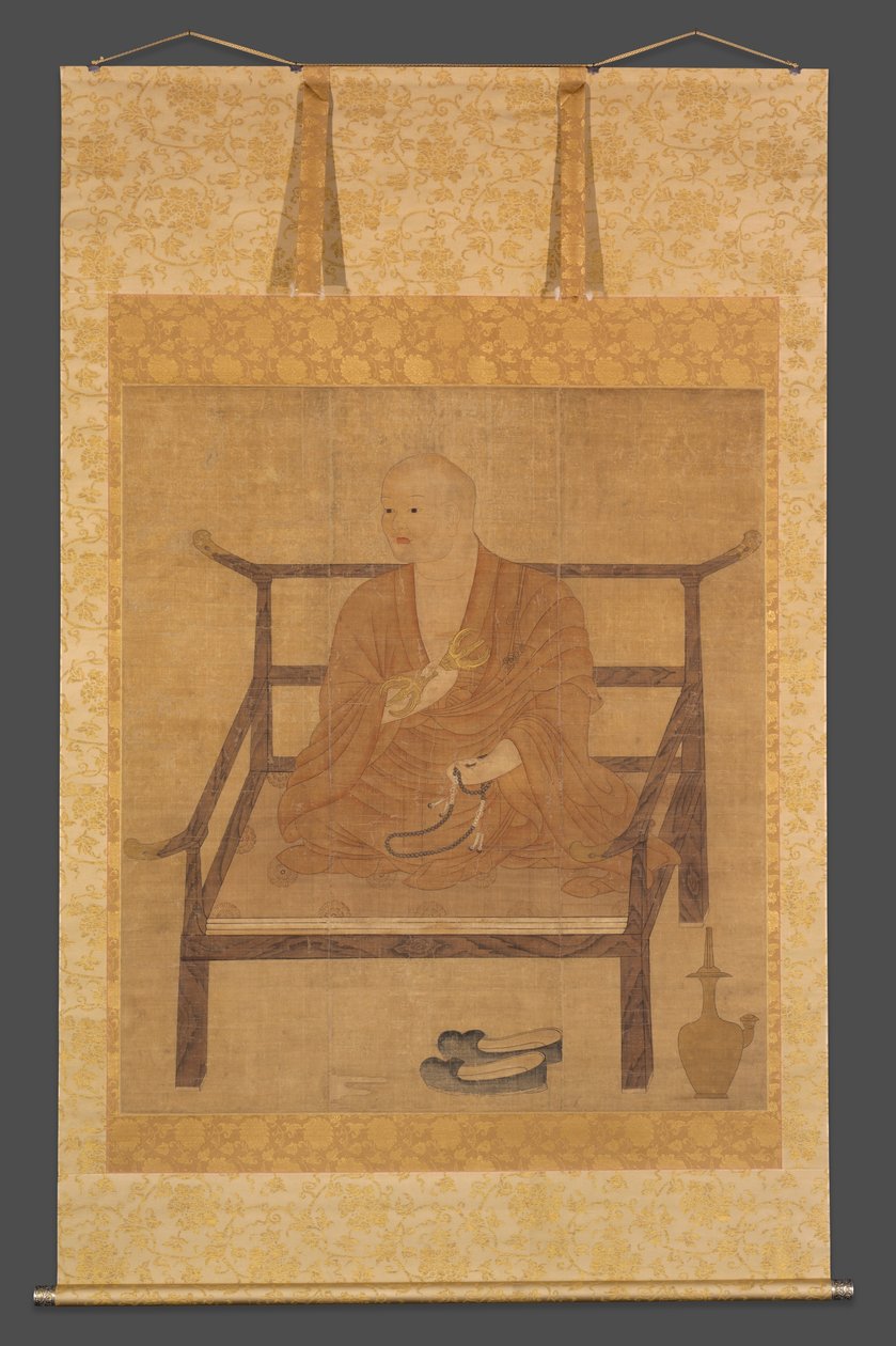 弘法大師の肖像（空海） 作： 無名の画家