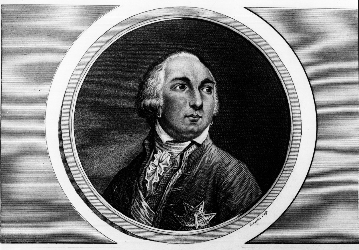 ルイ・フィリップ2世ジョセフ・オルレアン公フィリップ・イーガリット（1747-1793）の肖像。フランス革命の歴史的絵画全集（全3巻）」に掲載されたエングレーヴィング。1804. 作： 無名の画家