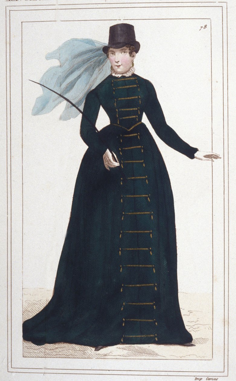 ポーリン・ボナパルト（1780-1825）と呼ばれるマリー・ポーレット（ボルゲーゼ王女）の肖像。1830年のエングレーヴィング 作： 無名の画家
