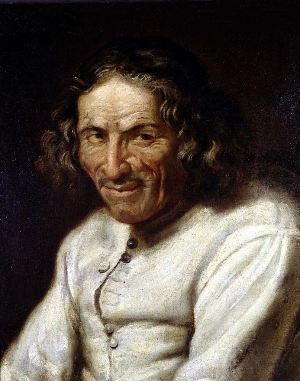 ポール・スカロン（1610-1660）の肖像（作家） - 油彩・キャンバス ル・マンのテゼ美術館所蔵 作： 無名の画家