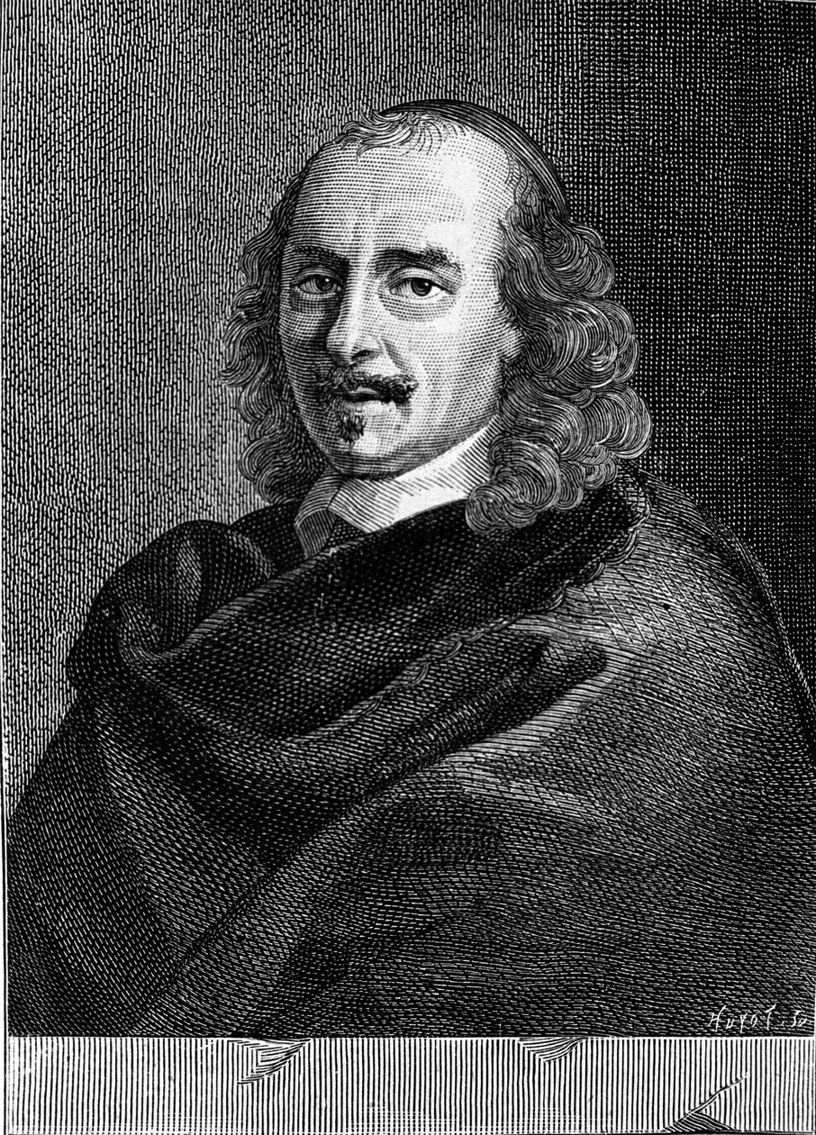 ピエール・コルネイユ（1606～1684）の肖像。 作： 無名の画家