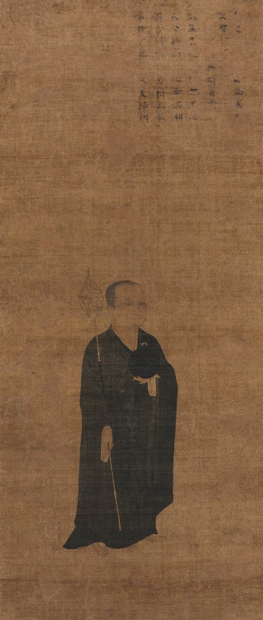 法学の達人である大直僧侶 (1048-1116) の肖像 作： 無名の画家