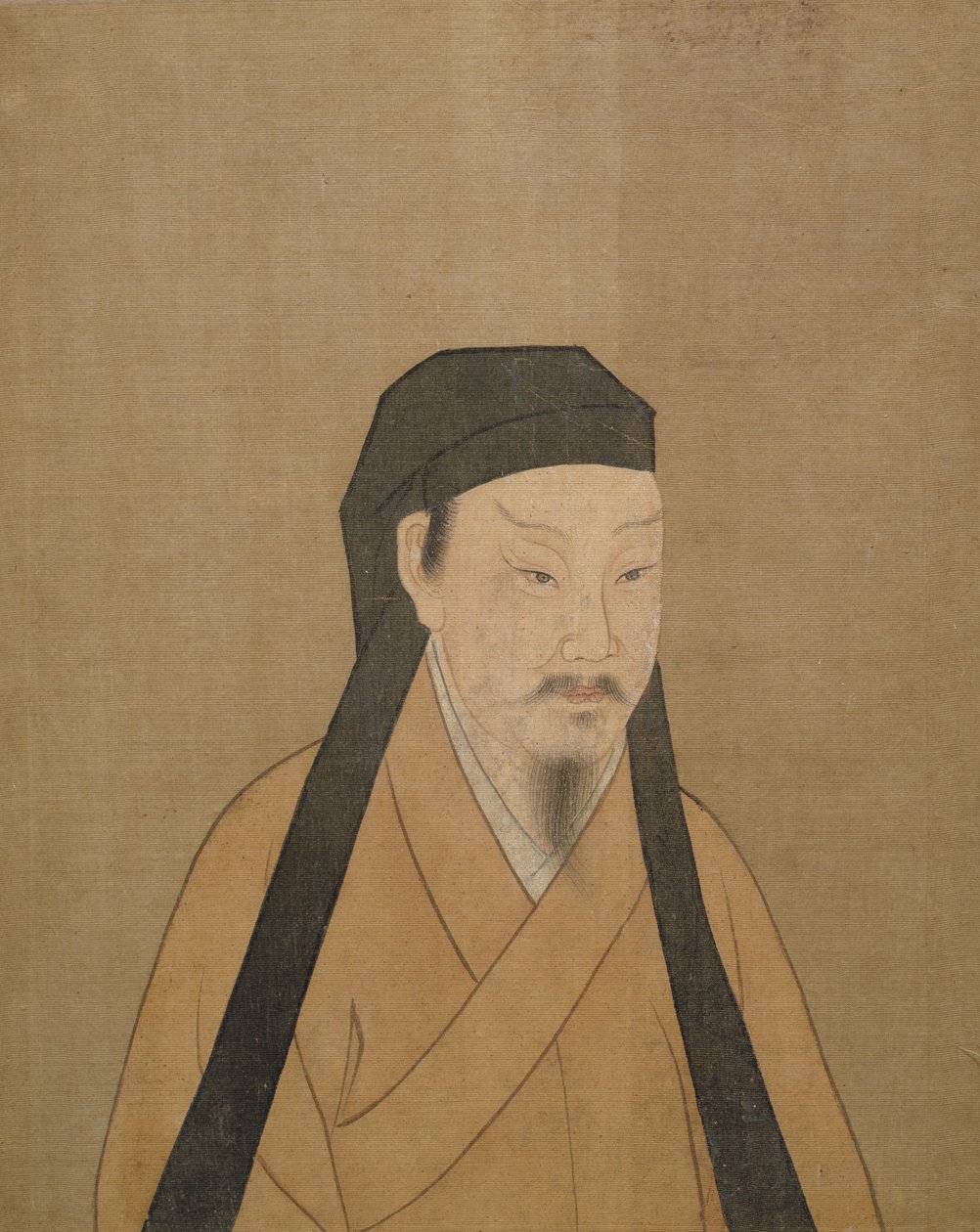 紳士の肖像 作： 無名の画家