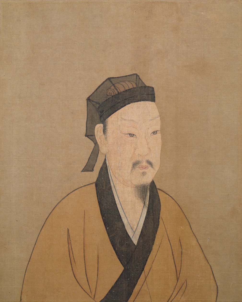 紳士の肖像 作： 無名の画家