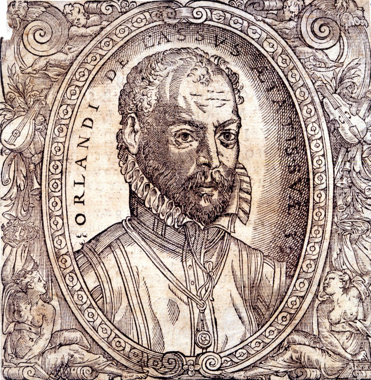 ロラン・ド・ラスス(Orlando di Lasso) 1532-1594年 フランコ・フランダースの作曲家 作： 無名の画家
