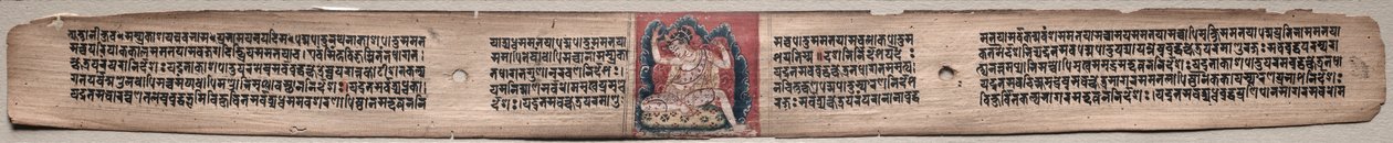Samantabhadra Spinning Clouds of Things: Folio 22 (recto)、Gandavyuha-sutra (Supreme Array の経典) より: 作： 無名の画家