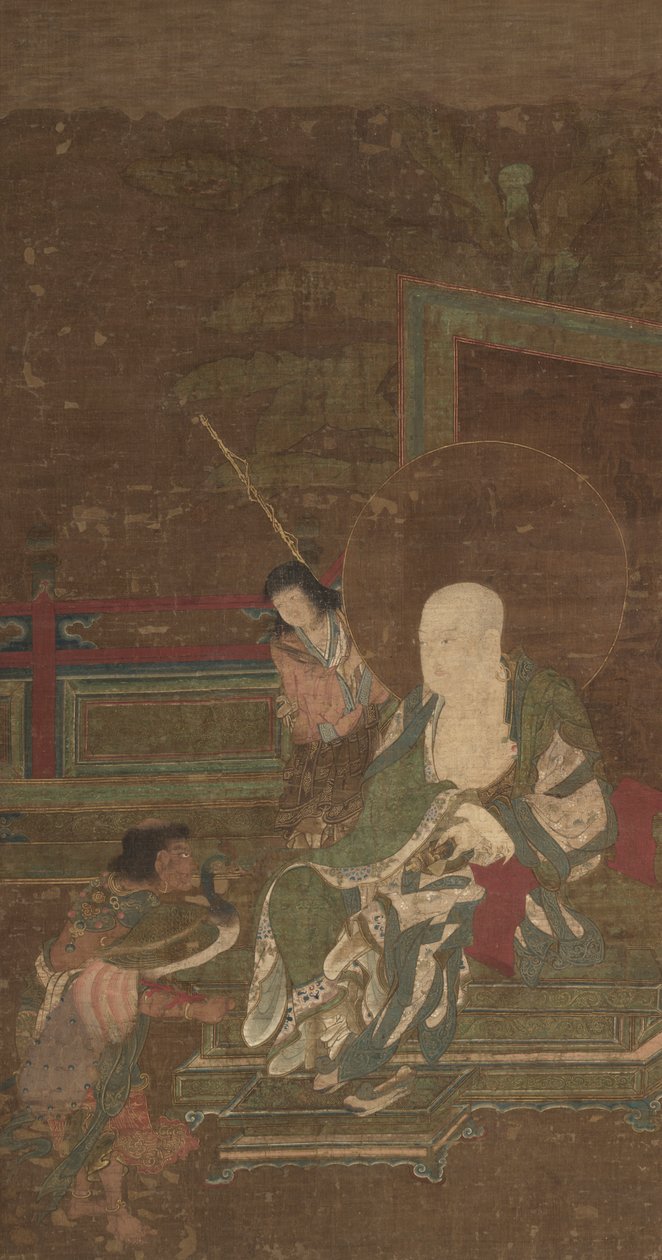 阿弥陀如来坐像 作： 無名の画家