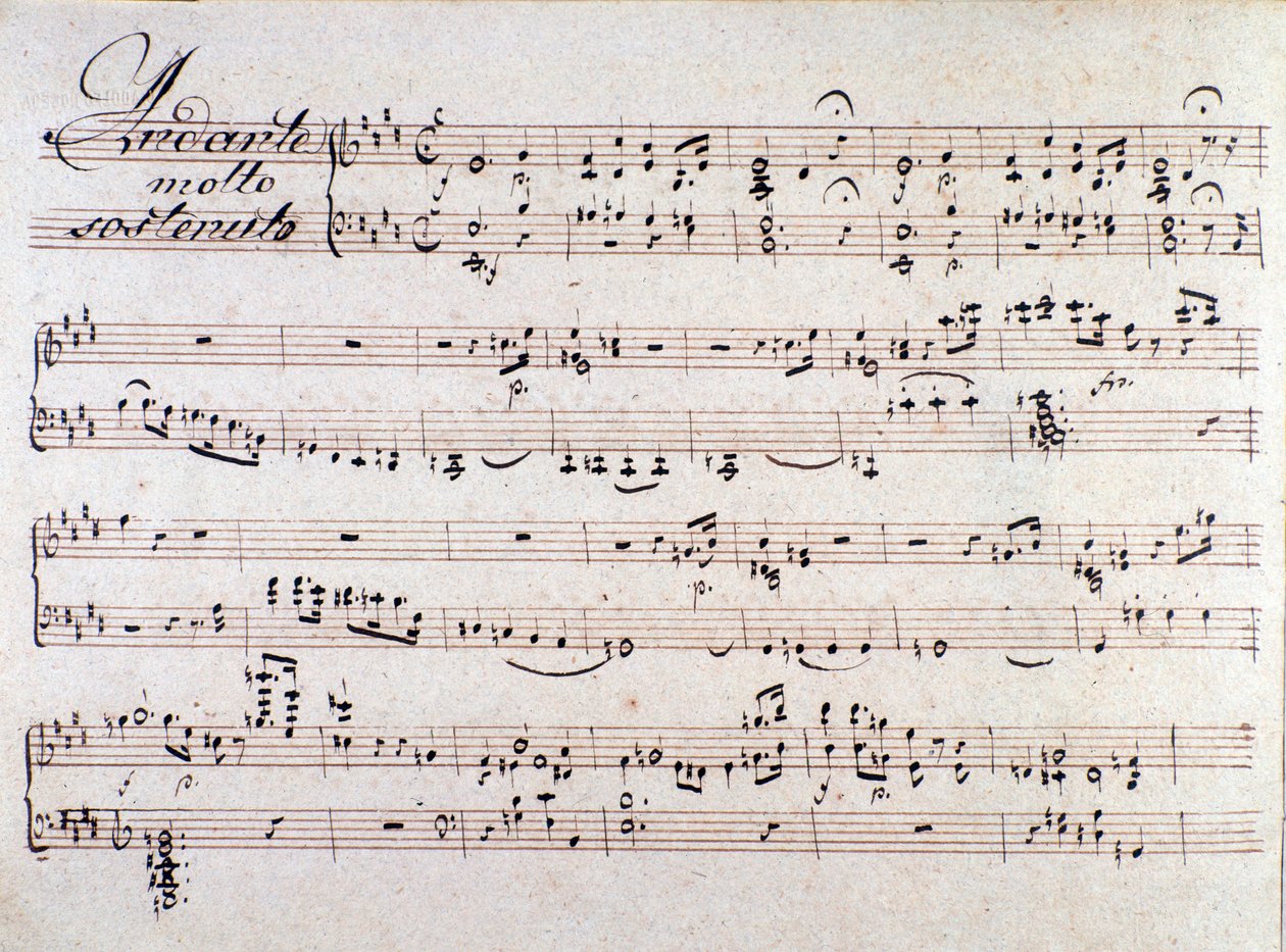 ルイジ・ケルビーニ作曲のオペラ「二日酔い」の楽譜です。 作： 無名の画家