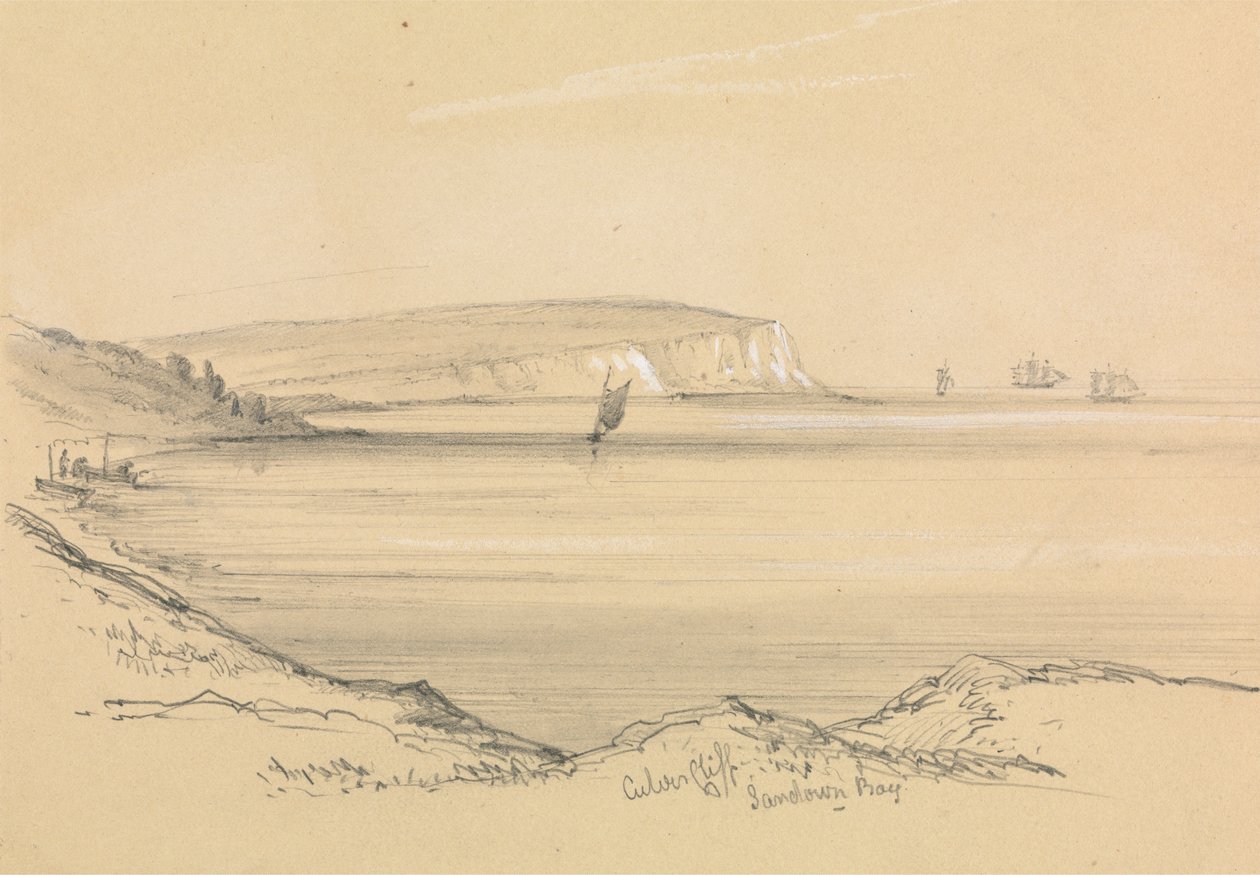 Laivat Sandown Bayssä 作： 無名の画家